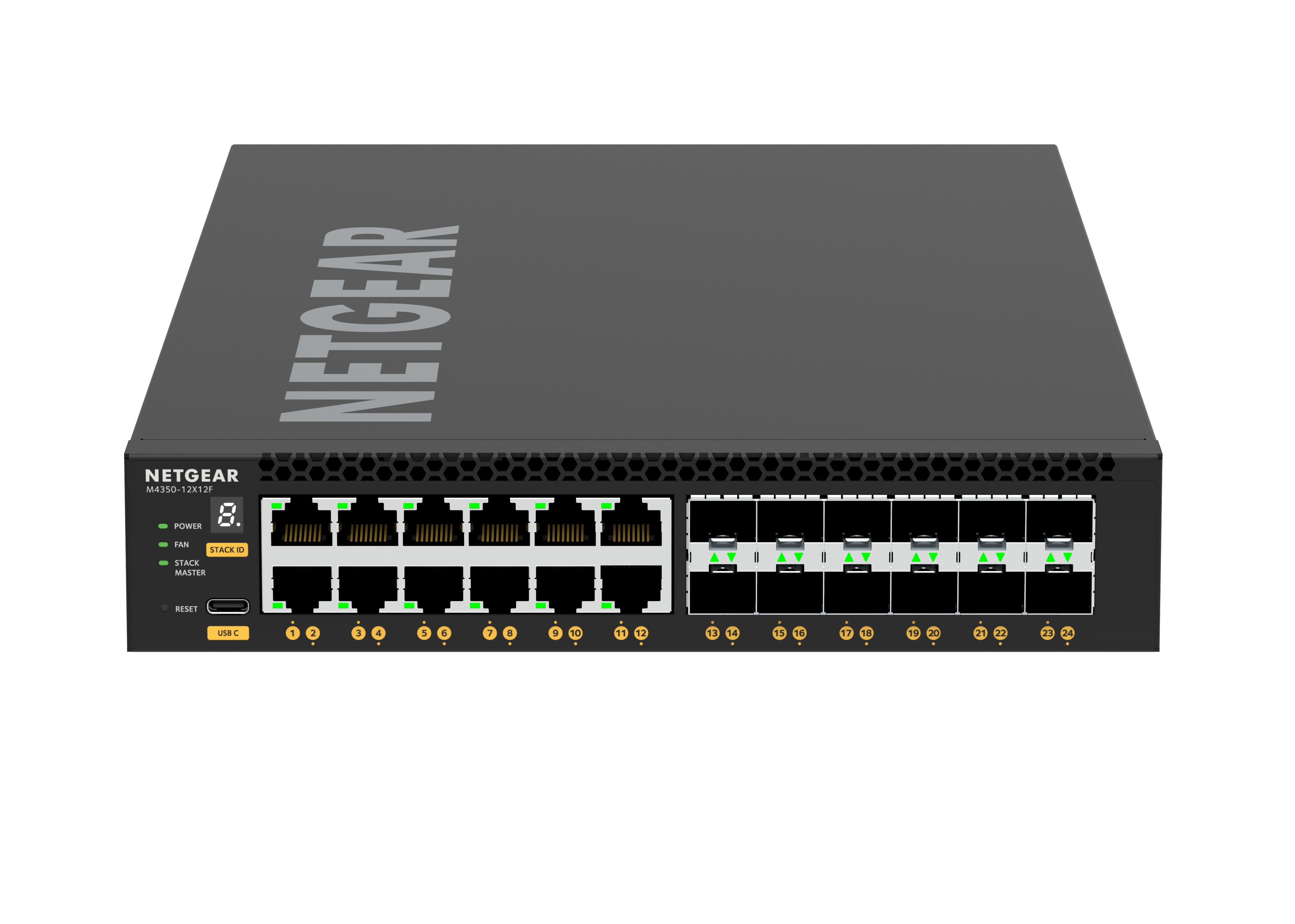 NETGEAR M4350 Series M4350-12X12F Switch 24-porte 10 Gigabit Ethernet