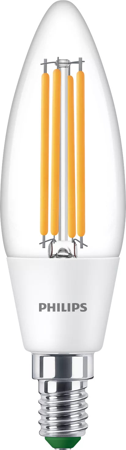 Philips LED-lyspære 2.3W A 485lumen 3000K Hvidt lys