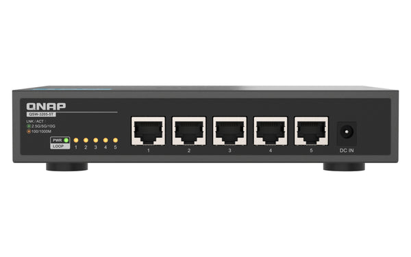 QNAP QSW-3205-5T Switch 5-porte 10 Gigabit Ethernet