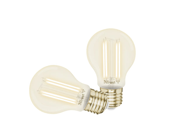 Trust Smart Home LED-filament-lyspære A+ 470lumen 1800-6500K Hvidt lys