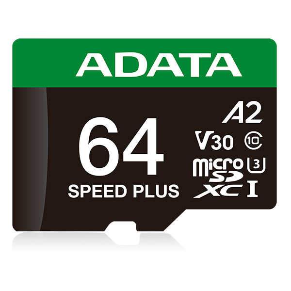 ADATA SPEED PLUS SDXC UHS-I Memory Card 64GB 160MB/s