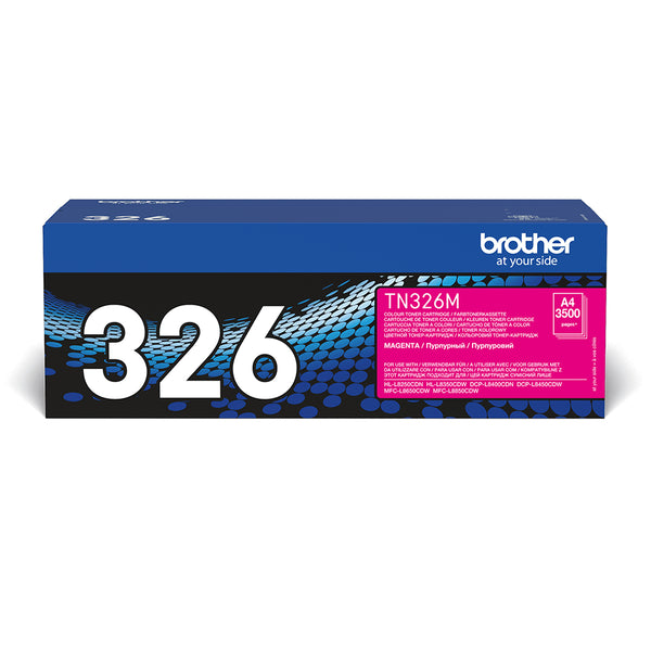Brother TN 326M Magenta 3500 sider Toner