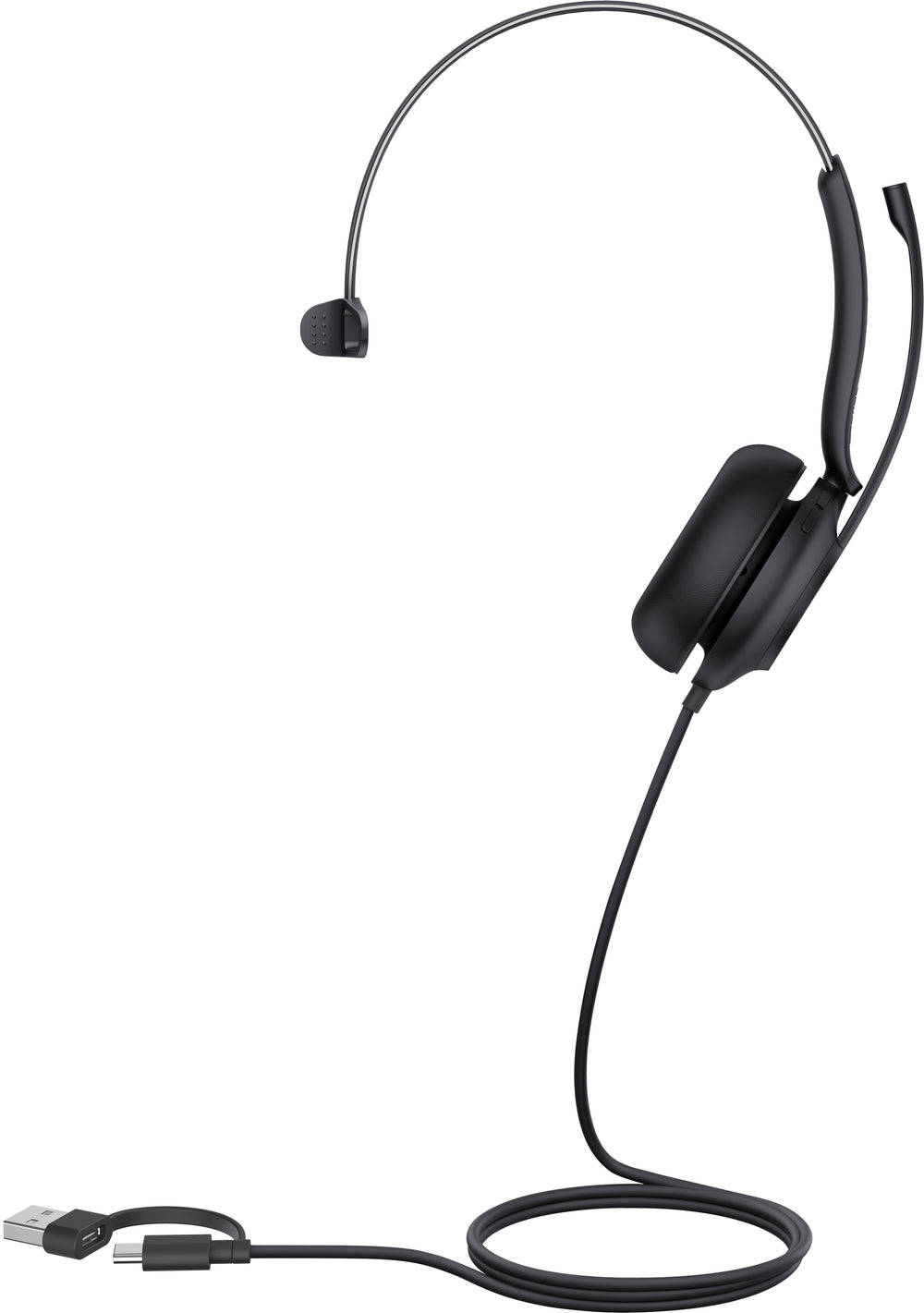 Yealink UH35 Mono Kablet Headset Sort