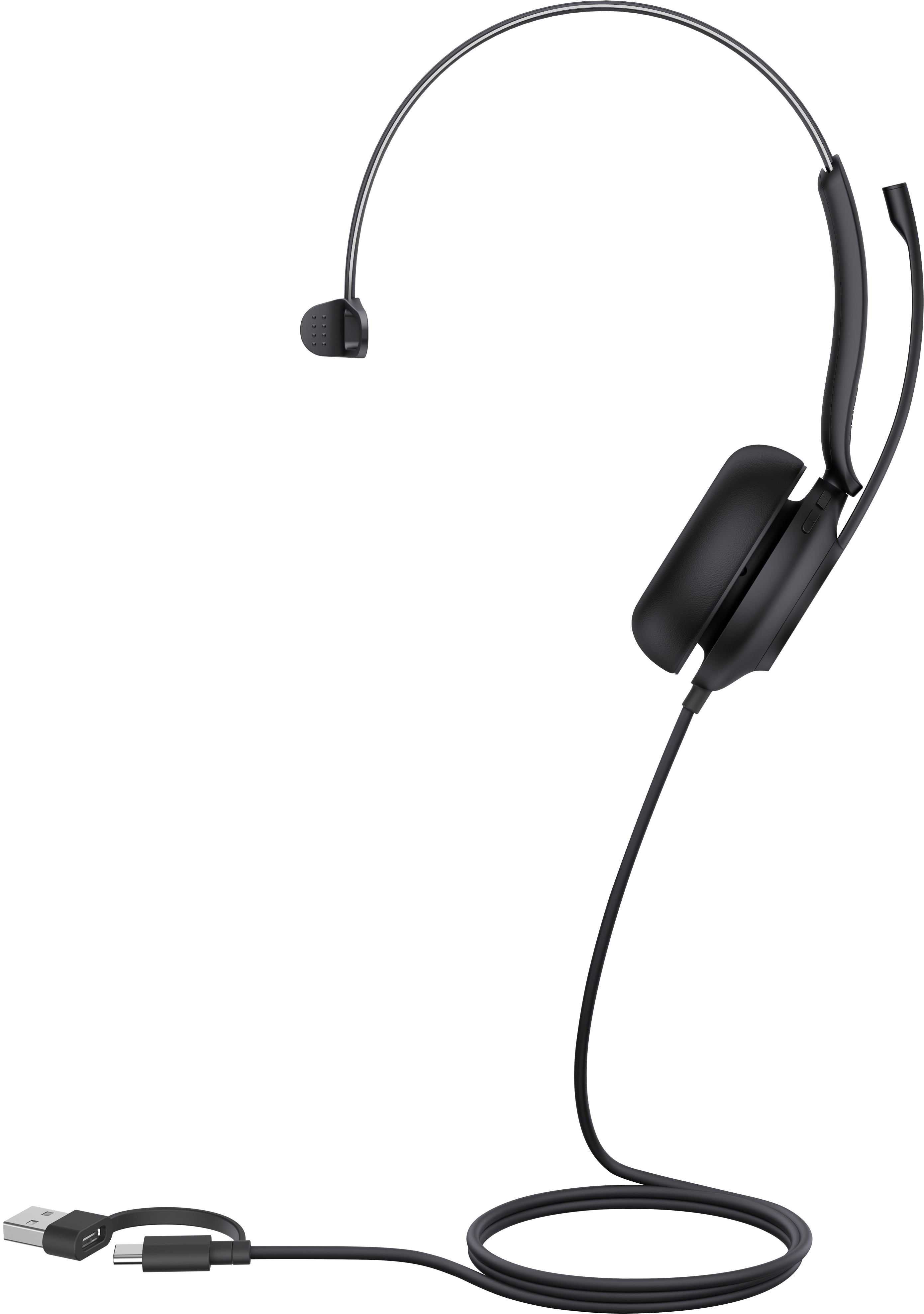Yealink UH35 Mono Kablet Headset Sort