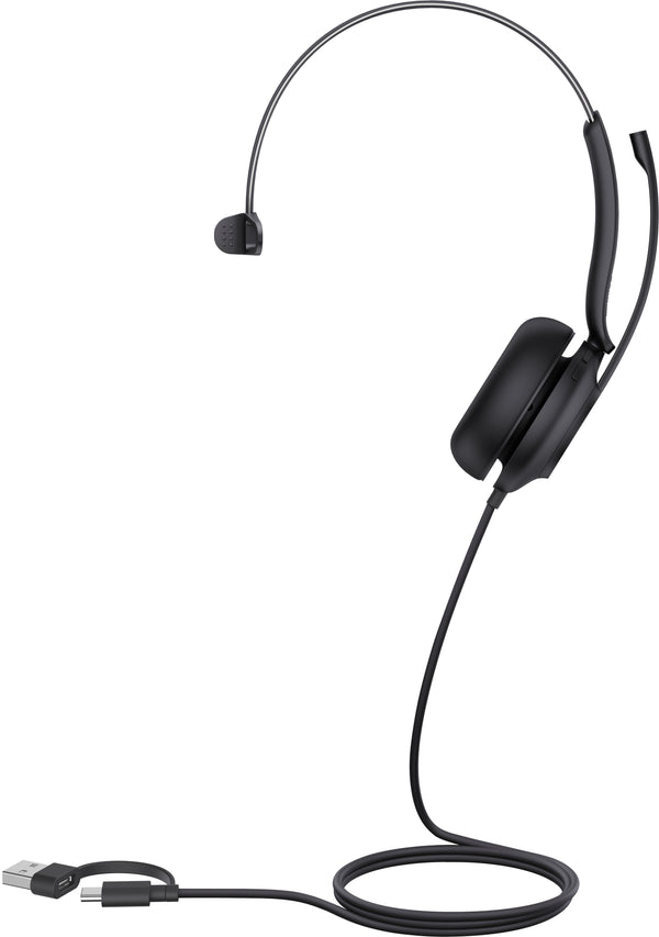 Yealink UH35 Mono Kablet Headset Sort