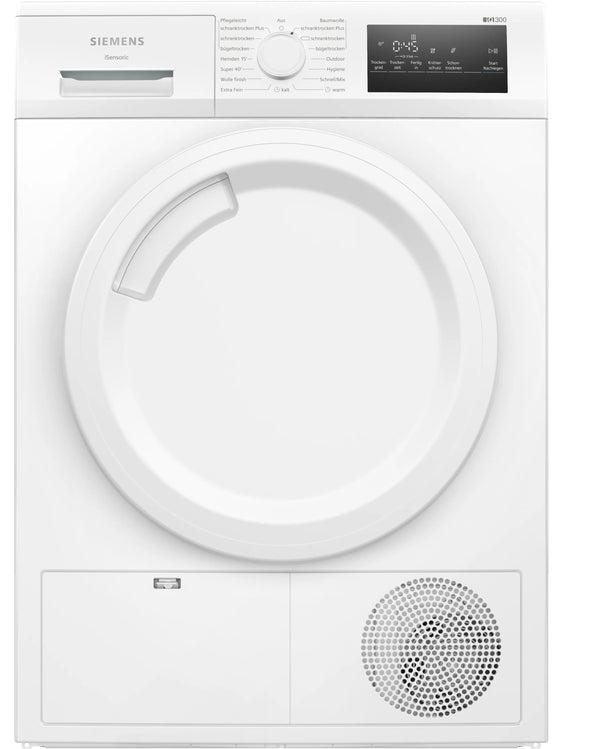 Siemens WT43N203 tørretumbler Fritstående Front-læsning 8 kg Hvid