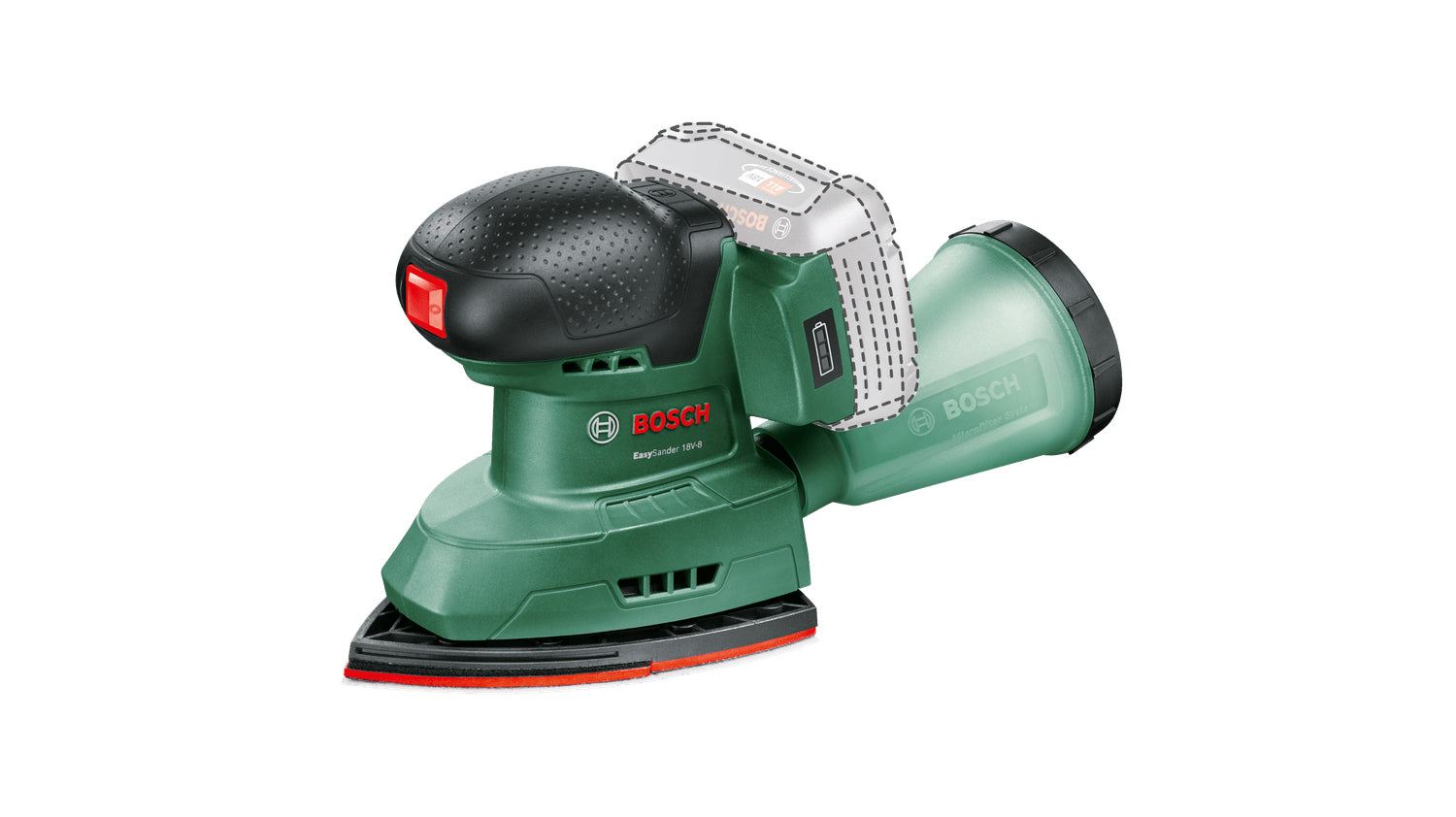 Bosch EasySander 18V-8 Multipudesliber