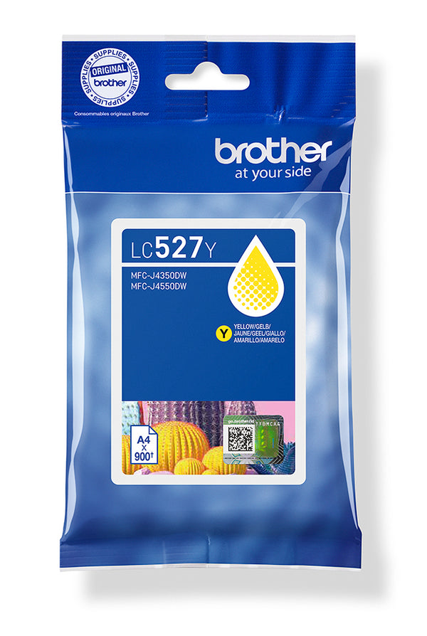 Brother LC527Y Gul 900 sider Blæk