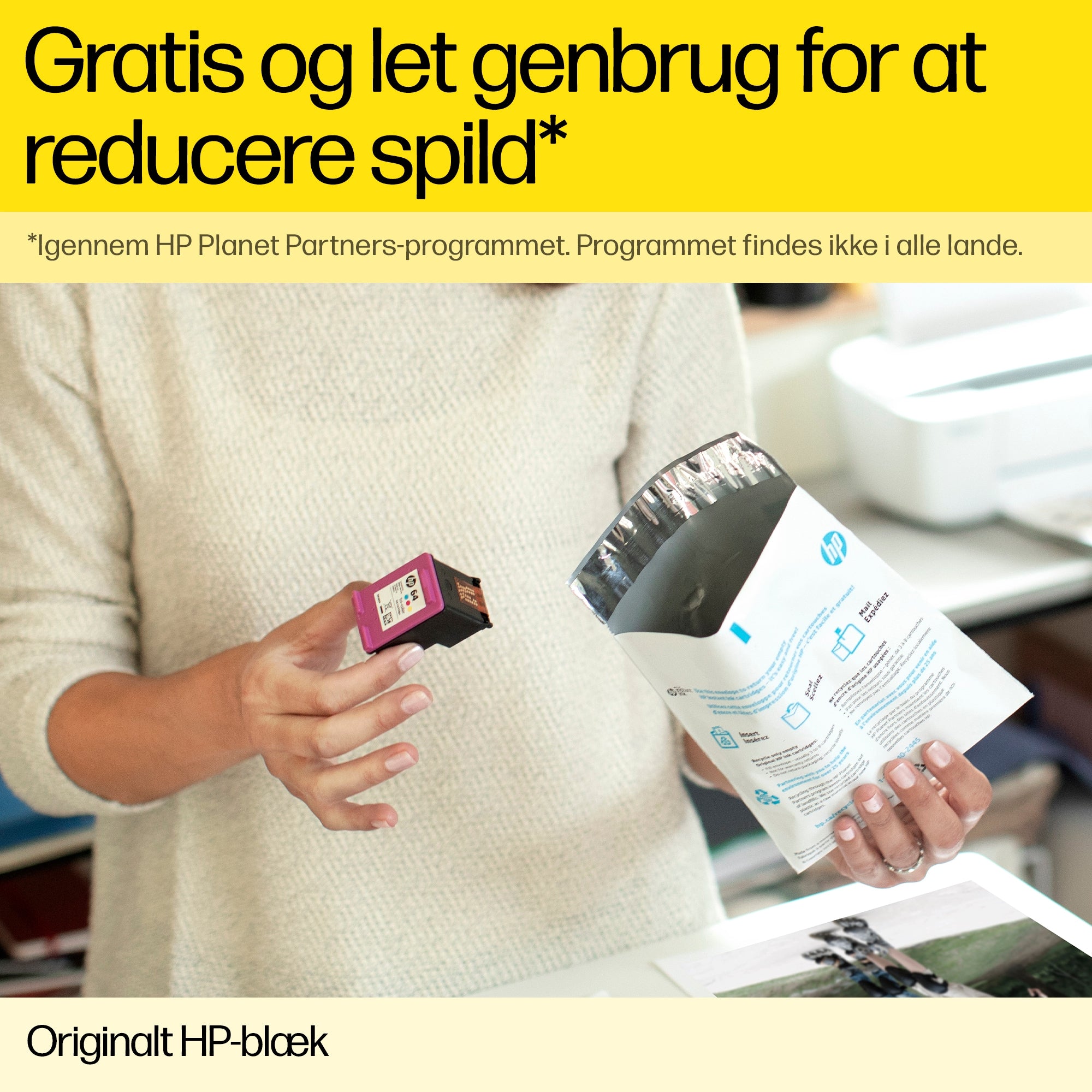 HP 924 Gul 400 sider Blæk