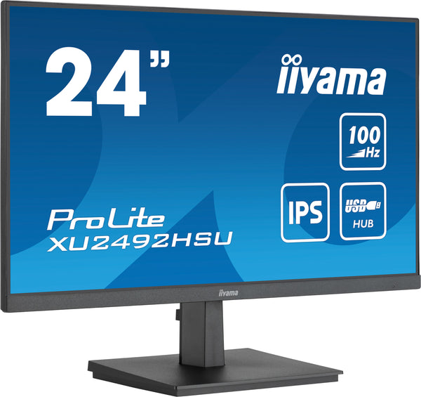 iiyama ProLite XU2492HSU-B6 24 IPS 1920 x 1080 (Full HD) HDMI DisplayPort 100Hz