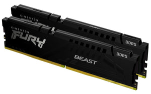 Kingston FURY Beast DDR5 SDRAM 16GB kit 6000MHz CL30  On-die ECC DIMM 288-PIN