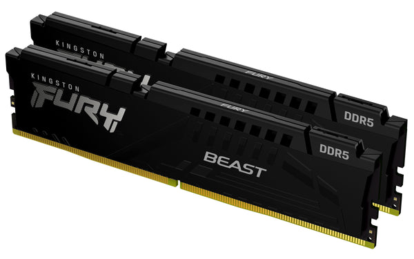 Kingston FURY Beast DDR5 SDRAM 16GB kit 6000MHz CL30  On-die ECC DIMM 288-PIN