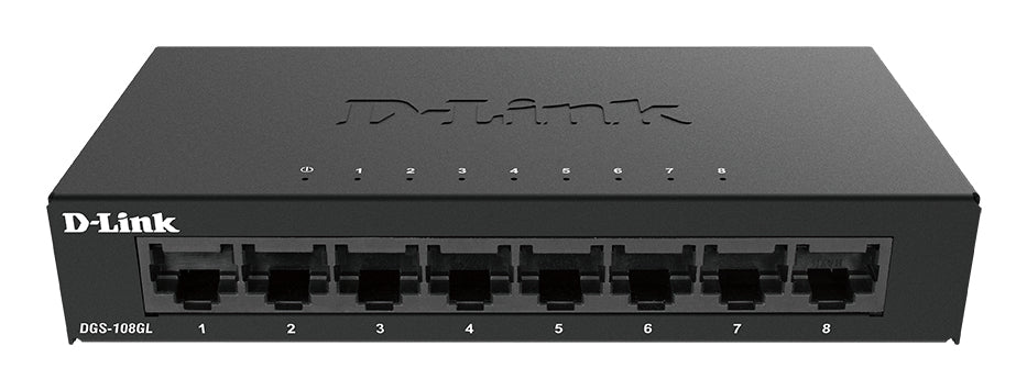 D-Link DGS 108GL Switch 8-porte Gigabit