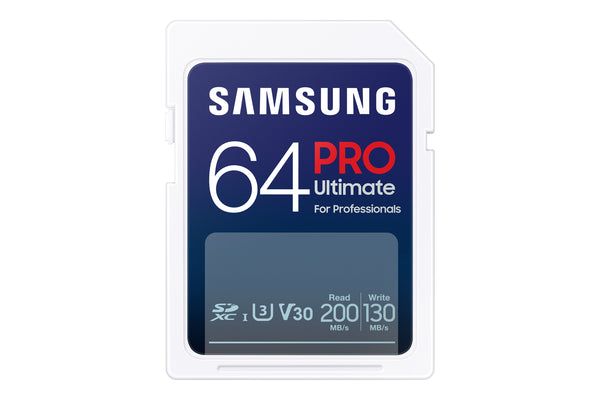 Samsung PRO Ultimate MB-SY64S SDXC UHS-I Memory Card 64GB 200MB/s
