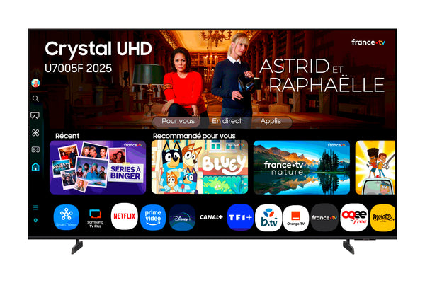 Samsung TU85U7005FK 2,16 m (85) 4K Ultra HD Smart TV Wi-Fi Sort