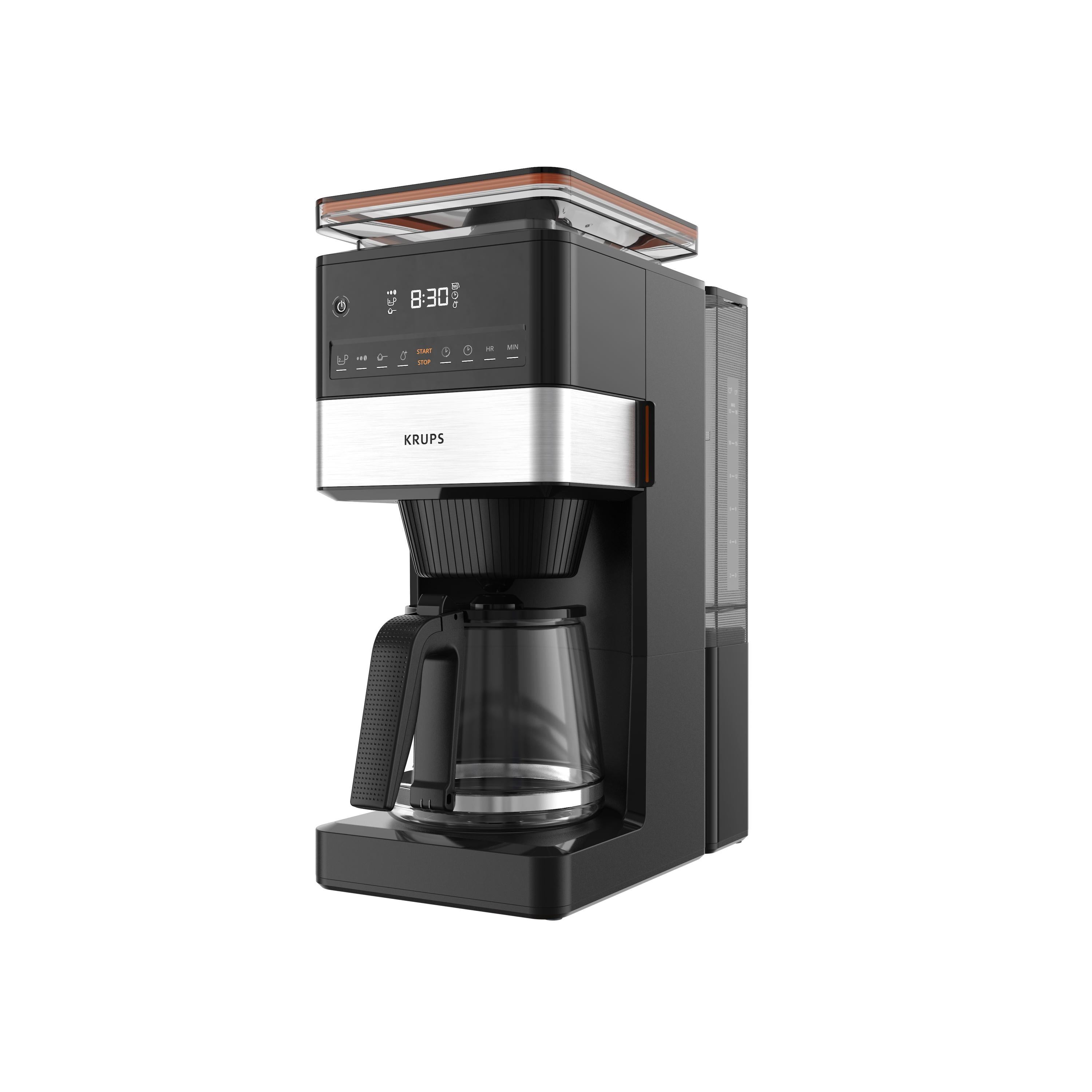 Krups KM8428 Grind Aroma XL Kaffemaskine Sort