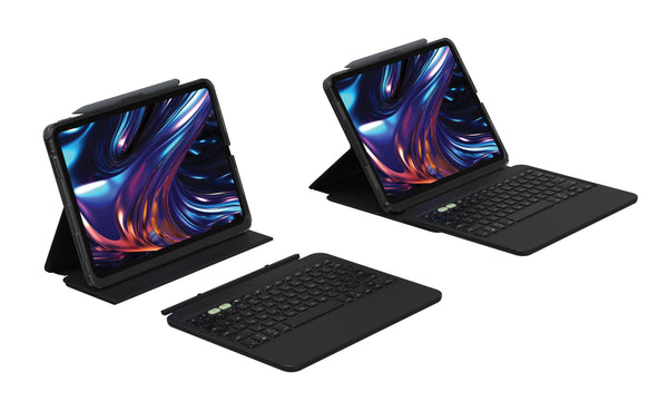 ZAGG Pro Keys 2 Tastatur og folio-kasse 7 farver Trådløs Nordisk