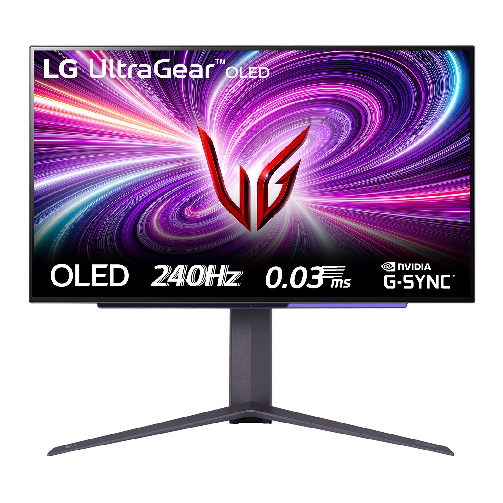 LG UltraGear 27GS95QE-B 27 2560 x 1440 (2K) HDMI DisplayPort 240Hz Pivot Skærm