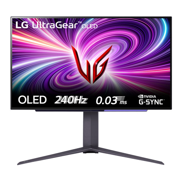 LG UltraGear 27GS95QE-B 27 2560 x 1440 (2K) HDMI DisplayPort 240Hz Pivot Skærm