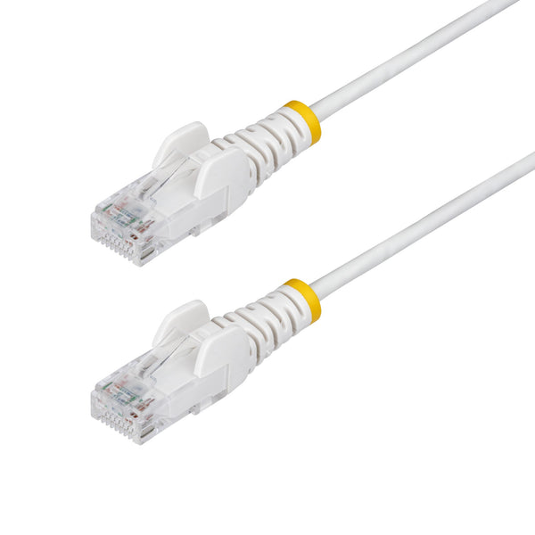 StarTech.com N6PAT200CMWHS netværkskabel Hvid 2 m Cat6 U/UTP (UTP)