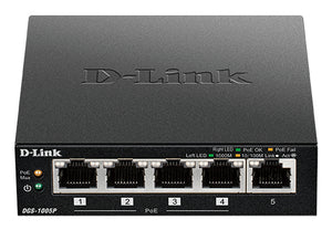 D-Link DGS 1005P Switch 5-porte Gigabit  PoE+