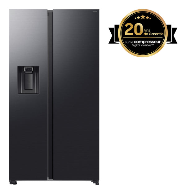 Samsung Series 7 RS70F66KCF side-by-side køle-fryseskab Fritstående 634 L C Sort