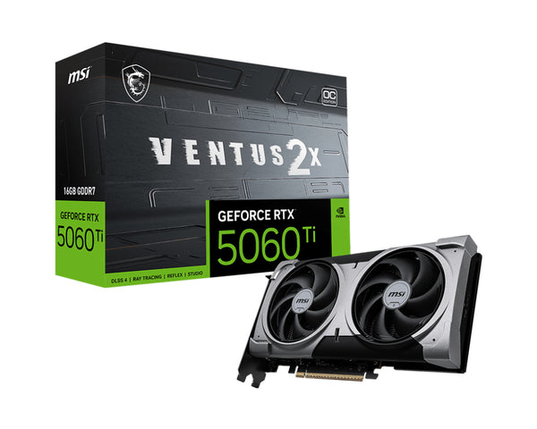 MSI GeForce RTX 5060 Ti 16G Ventus 2X OC Plus 16GB
