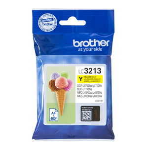 Brother LC 3213Y Gul 400 sider Blæk