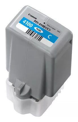 Canon PFI 4100 C Cyan Blækbeholder
