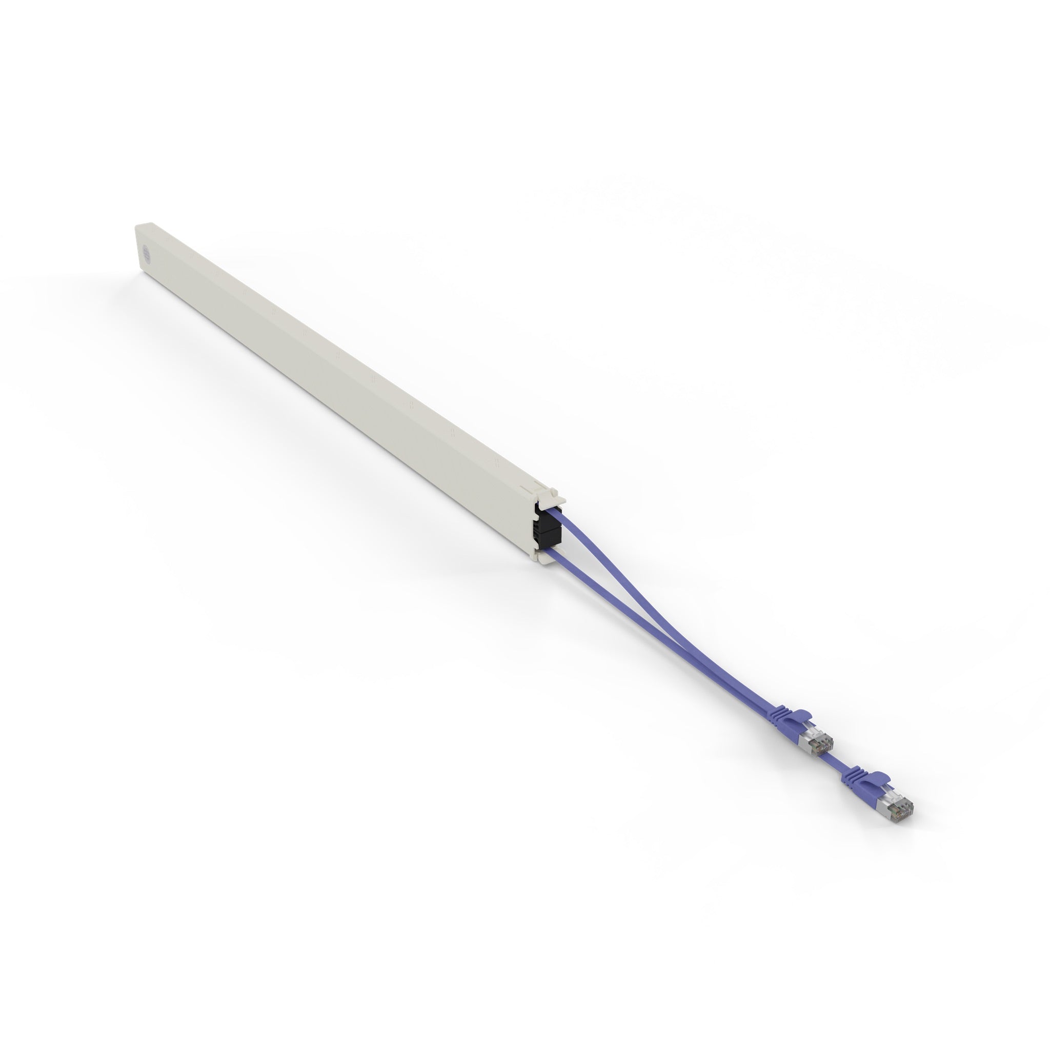 PATCHBOX.one Kassette Cat 6A 46HE STP 2,5m lila