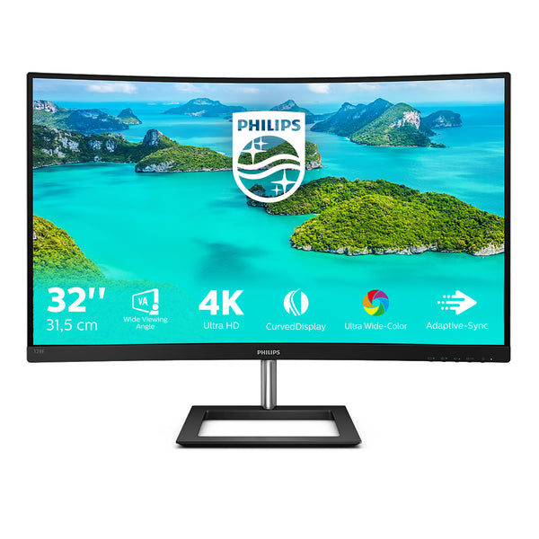 Philips E Line 328E1CA/00 LED display 80 cm (31.5) 3840 x 2160 pixel 4K Ultra HD LCD Sort