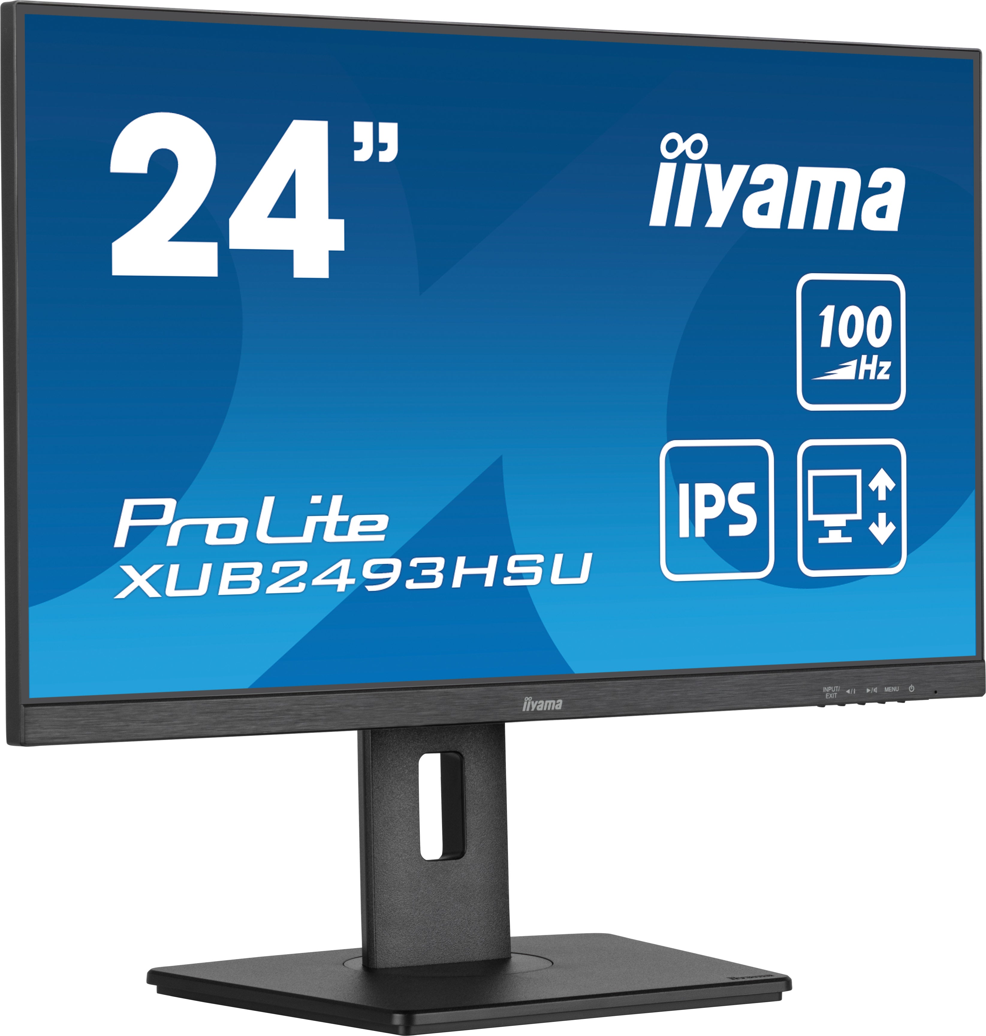 iiyama ProLite XUB2493HSU-B7 24 IPS 1920 x 1080 (Full HD) HDMI DisplayPort 100Hz