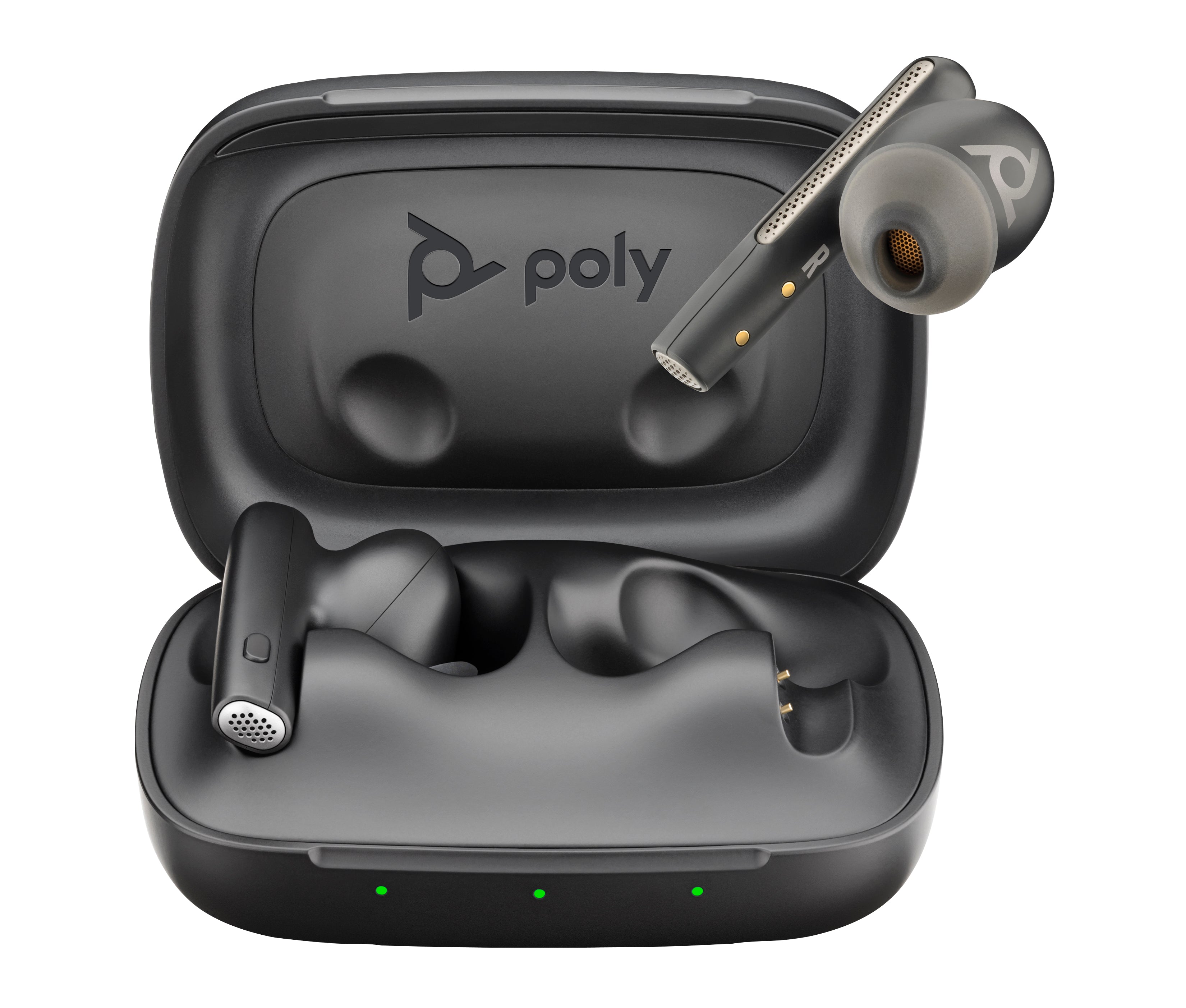 Poly Voyager Free 60 UC Trådløs Ægte trådløse øretelefoner Sort