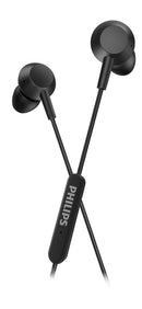 Philips TAE5008BK Kabling Øreproptelefoner Sort