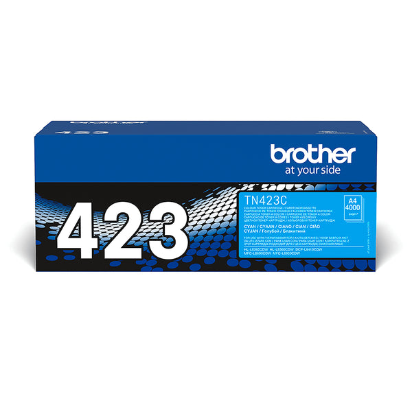 Brother TN 423C Cyan 4000 sider Toner