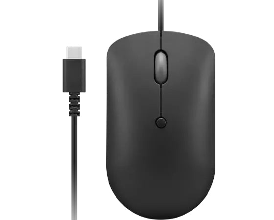 Lenovo 400 Optisk Kabling Sort