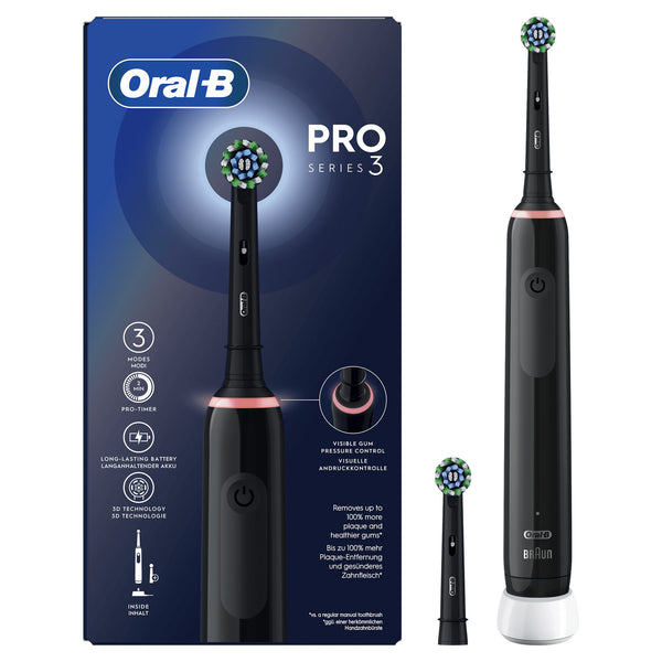 Oral-B Pro 3 3000 Cross Action Black Edition
