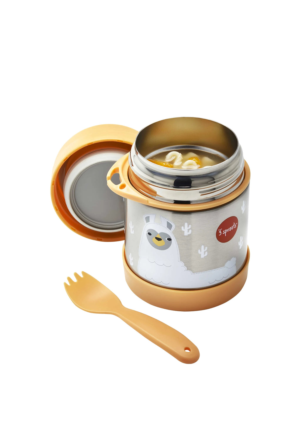 Termo Madbeholder I Rustfri Stål – Lama – 3 Sprouts