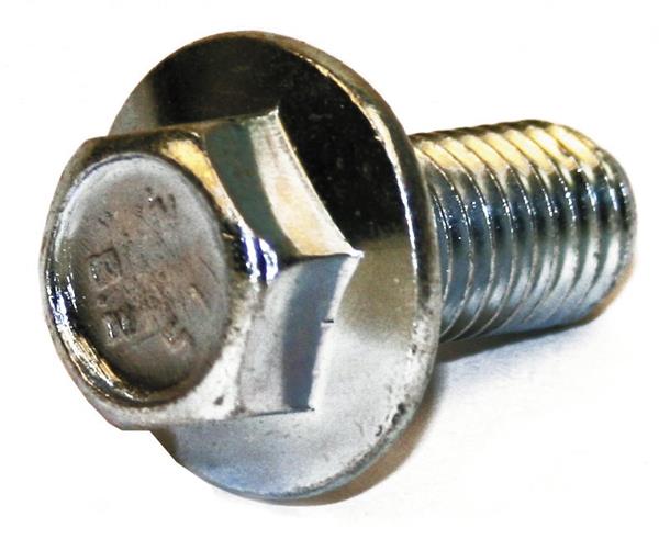 DIN 6921 flangebolt elgalvaniseret FZB 8.8, 25mm - 100stk