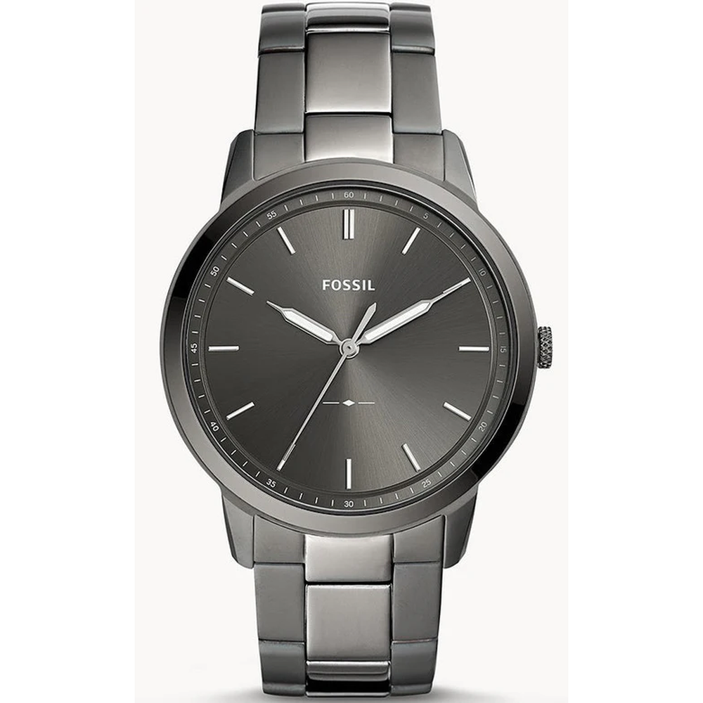 Fossil ur The Minimalist Three Hand Smoke herreur Fs5459