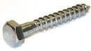 DIN 571 fransk skrue elgalvaniseret FZB 4.8, 80mm - 50stk