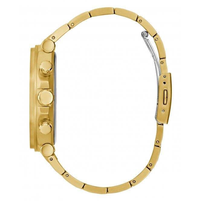 Guess Watches Gents Edge rustfrit stål guld ur Gw0539g2