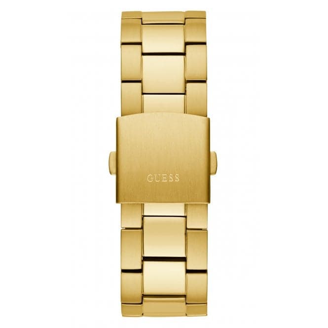 Guess Watches Gents Edge rustfrit stål guld ur Gw0539g2