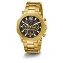 Guess Watches Gents Edge rustfrit stål guld ur Gw0539g2