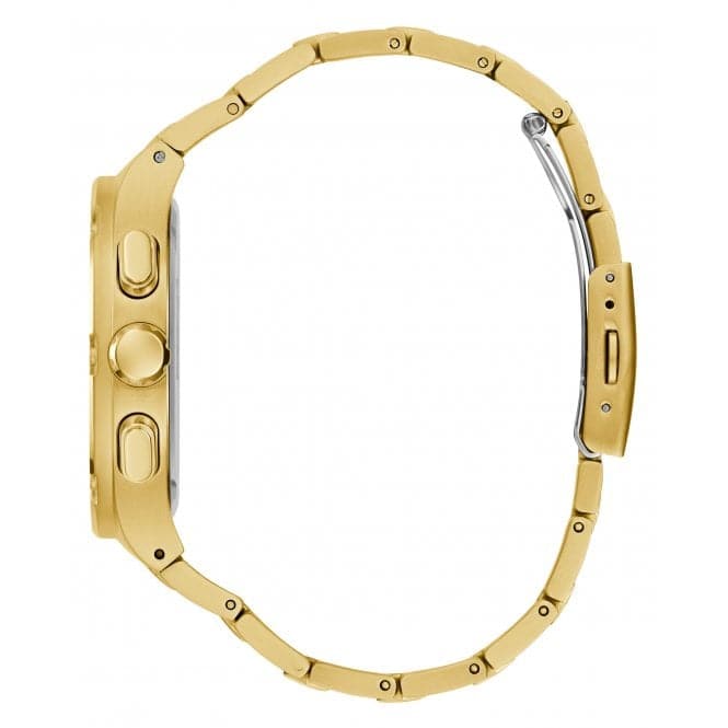 Guess Watches Gents Headline rustfrit stål guld ur Gw0572g2