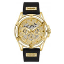 Guess Watches Gents King rustfrit stål guld ur Gw0537g2