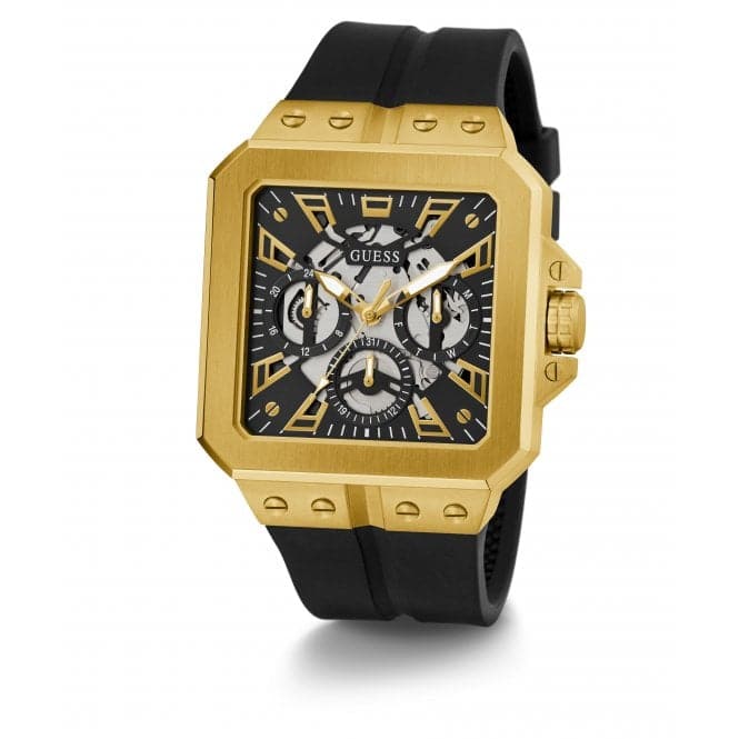Guess Watches Gents Leo guldfarvet ur Gw0637g2
