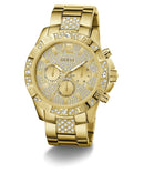Gents Majestic guldfarvet rustfrit stål ur Gw0796g2