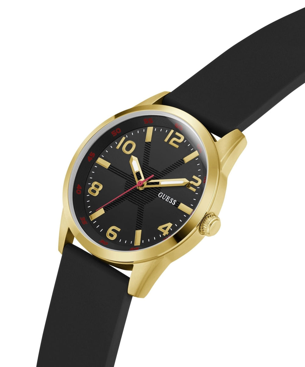 Gents Monte guldfarvet Silicone ur Gw0805g2