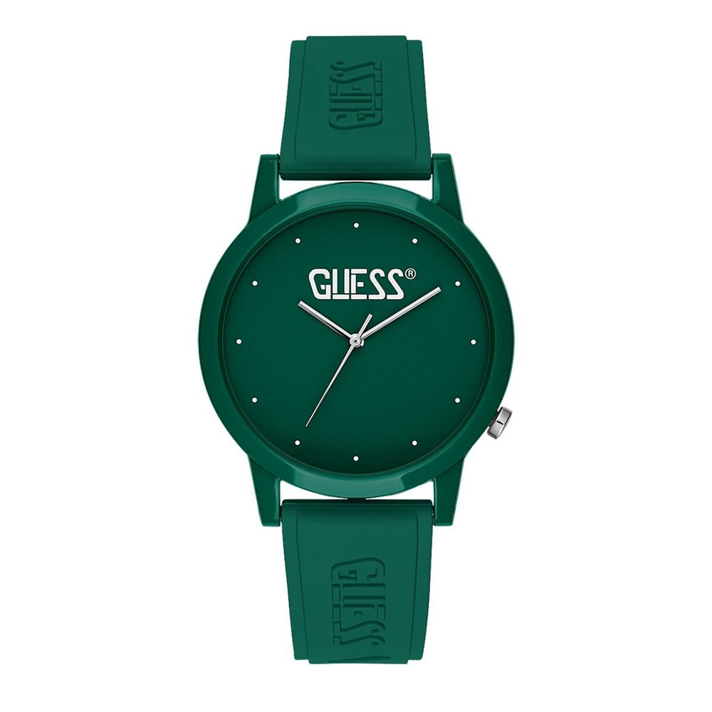Guess Crew grøn PVD-belægning ur